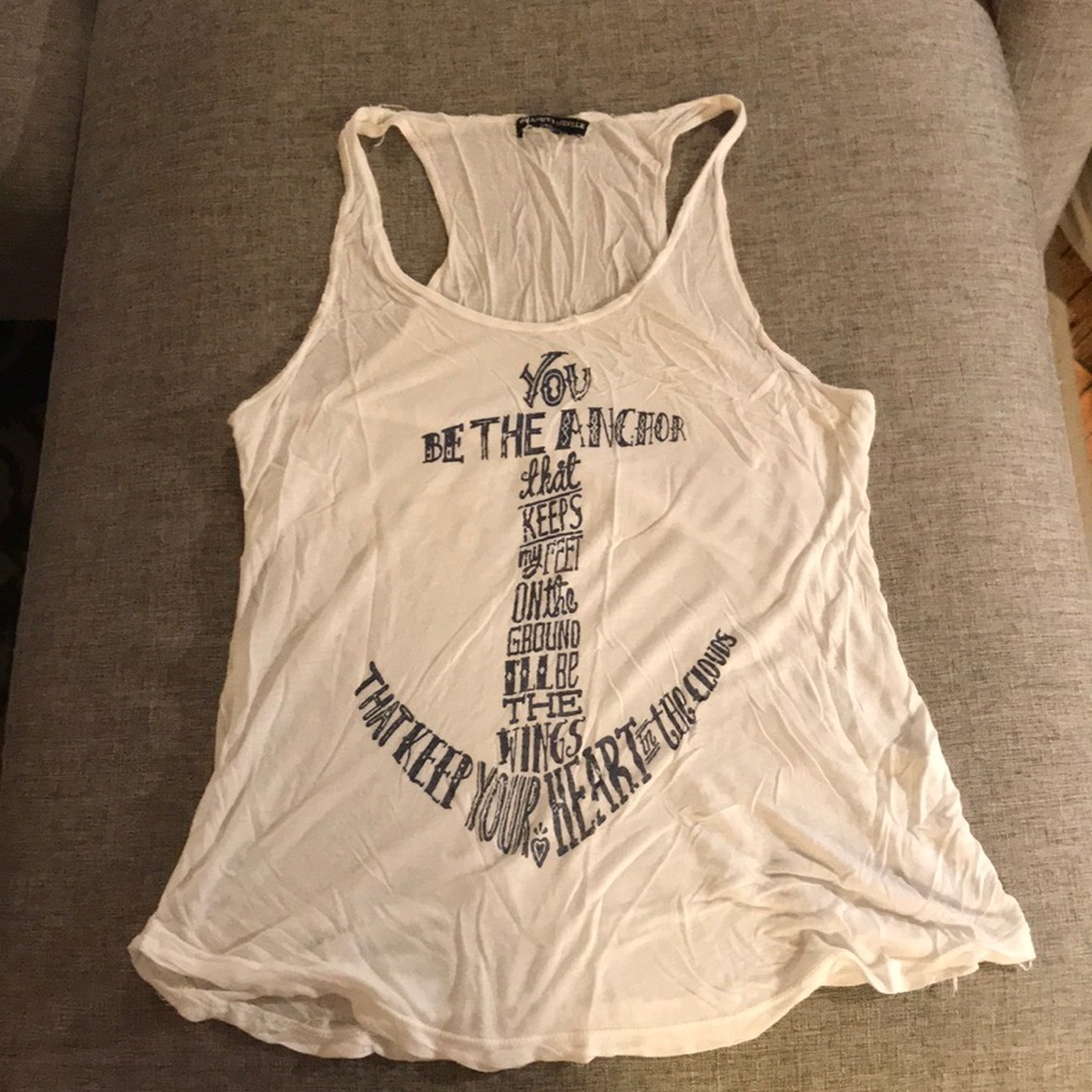 Brandy Melville Anchor Tank Top